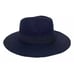 Anthropologie Women’s Hat Dark Blue Rancher Fedora Lightweight Knit Wide Brim OS