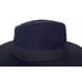 Anthropologie Women’s Hat Dark Blue Rancher Fedora Lightweight Knit Wide Brim OS