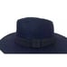 Anthropologie Women’s Hat Dark Blue Rancher Fedora Lightweight Knit Wide Brim OS