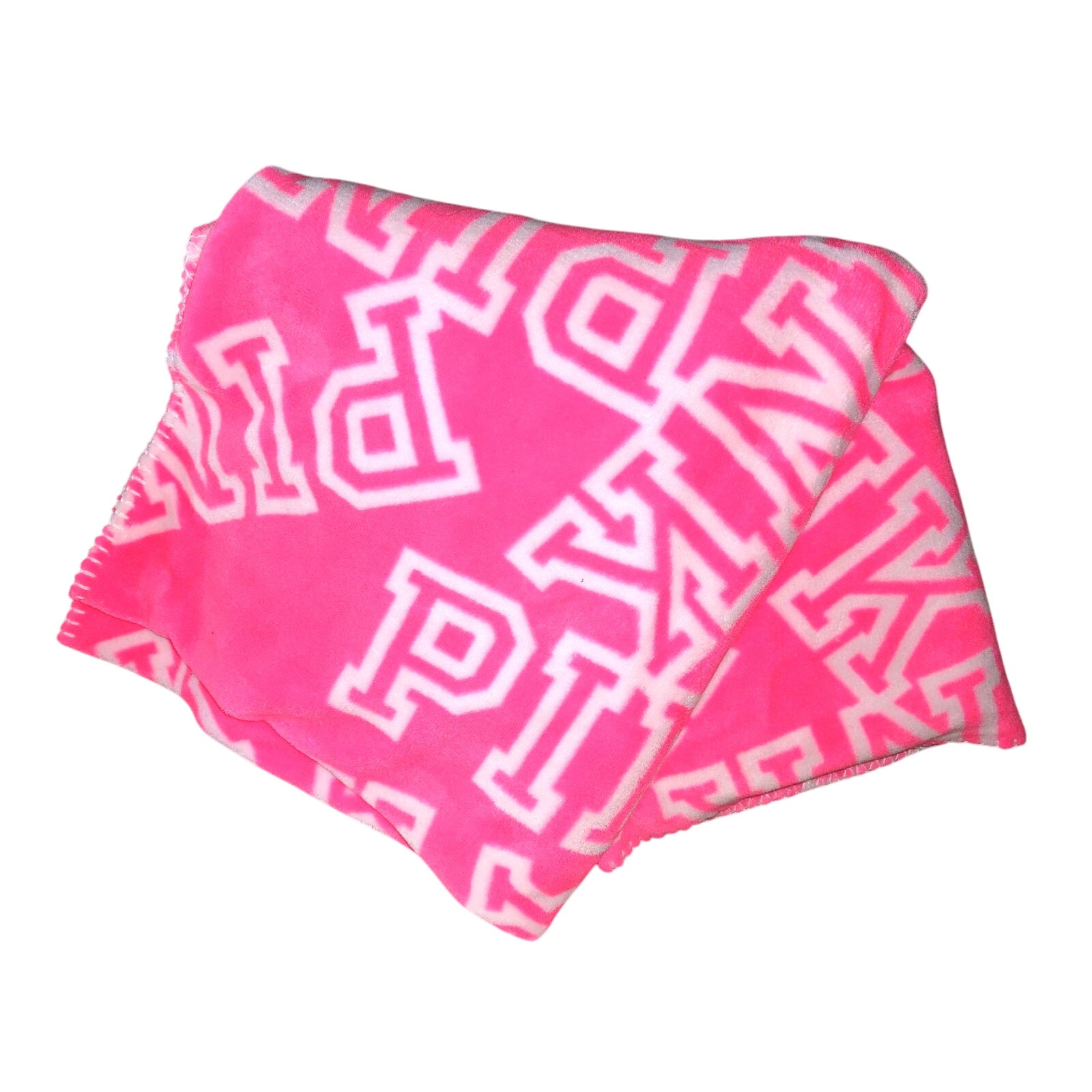 Victoria's Secret lightweight blanket throw 50 x 60” Rare