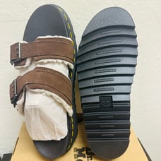 Dr. Martens Myles Faux Fur Platform Sandal