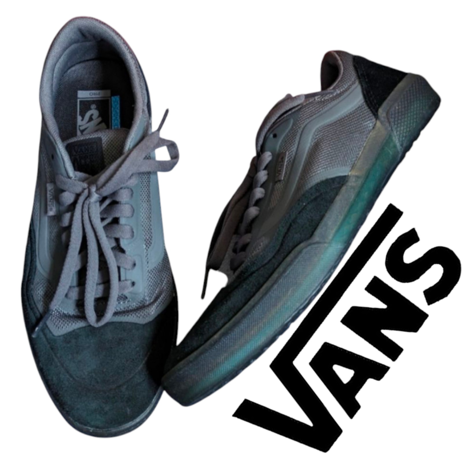 Vans AVE Pro Black Pewter Men 7.5 UltimateWaffle VNOA4BT7HR0 052025