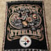 Pittsburg Steelers quilt blanket