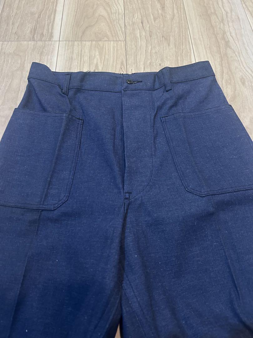 流行に  Deadstock 50s-60s Pants Denim Navy US パンツ