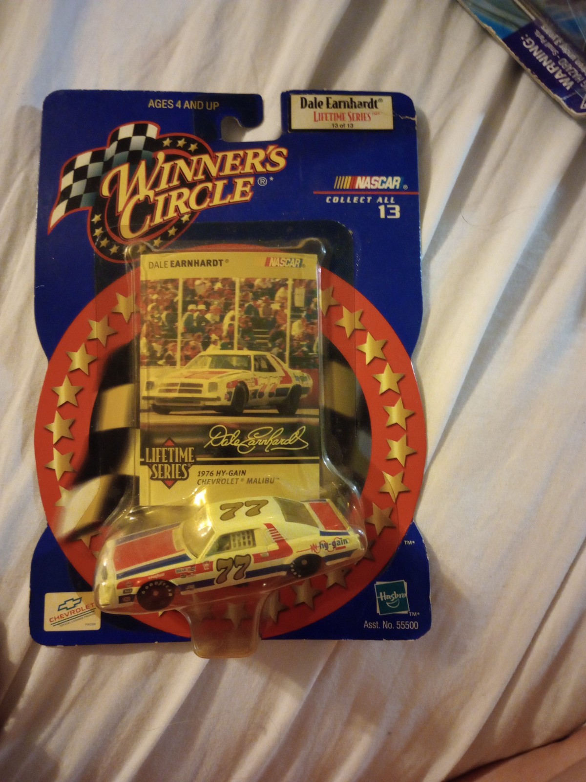 Winners circle autographed Dale Earnhardt lifetime series