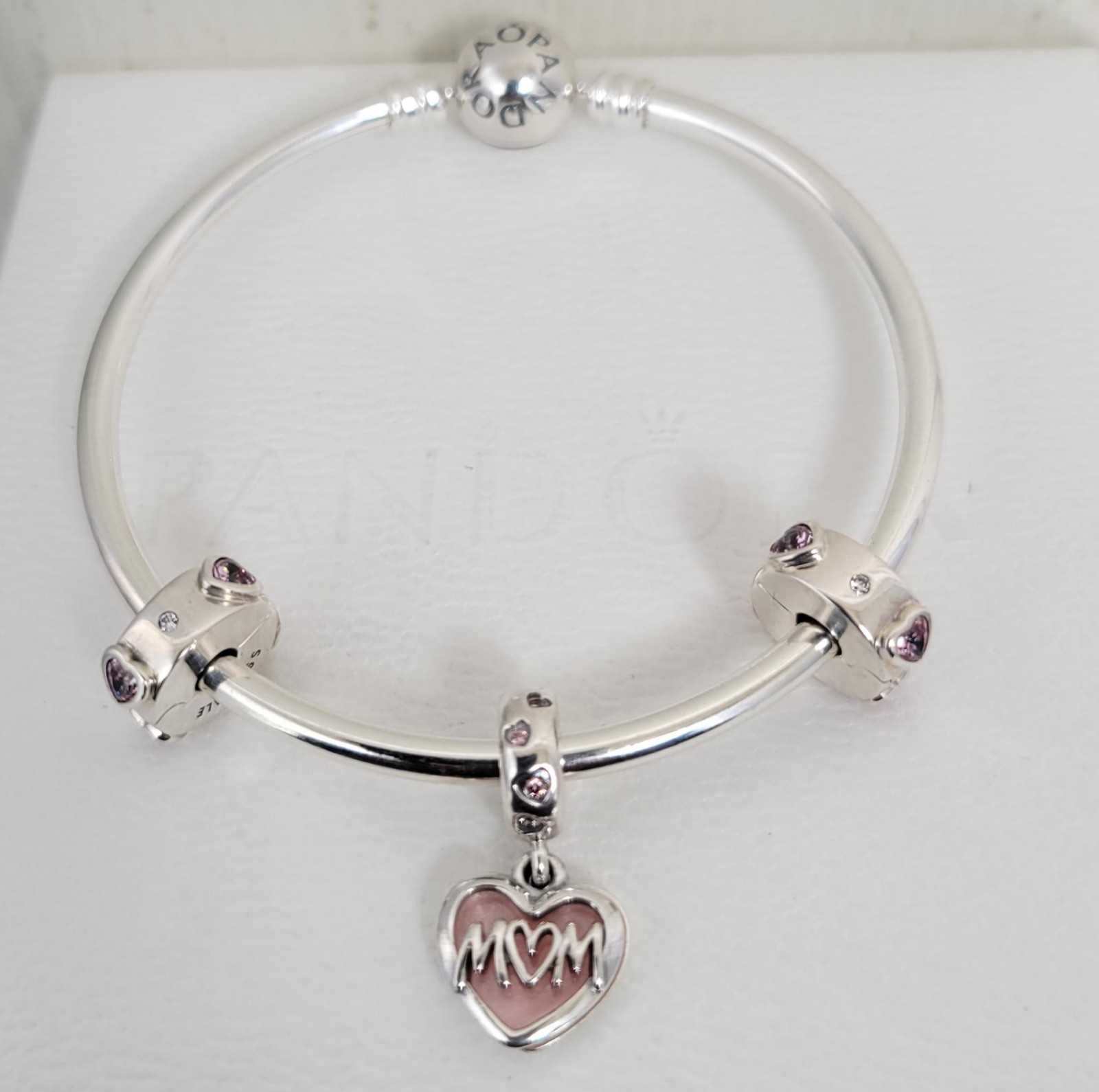 Authentic Pandora Mother's 4pc BRACELET SET