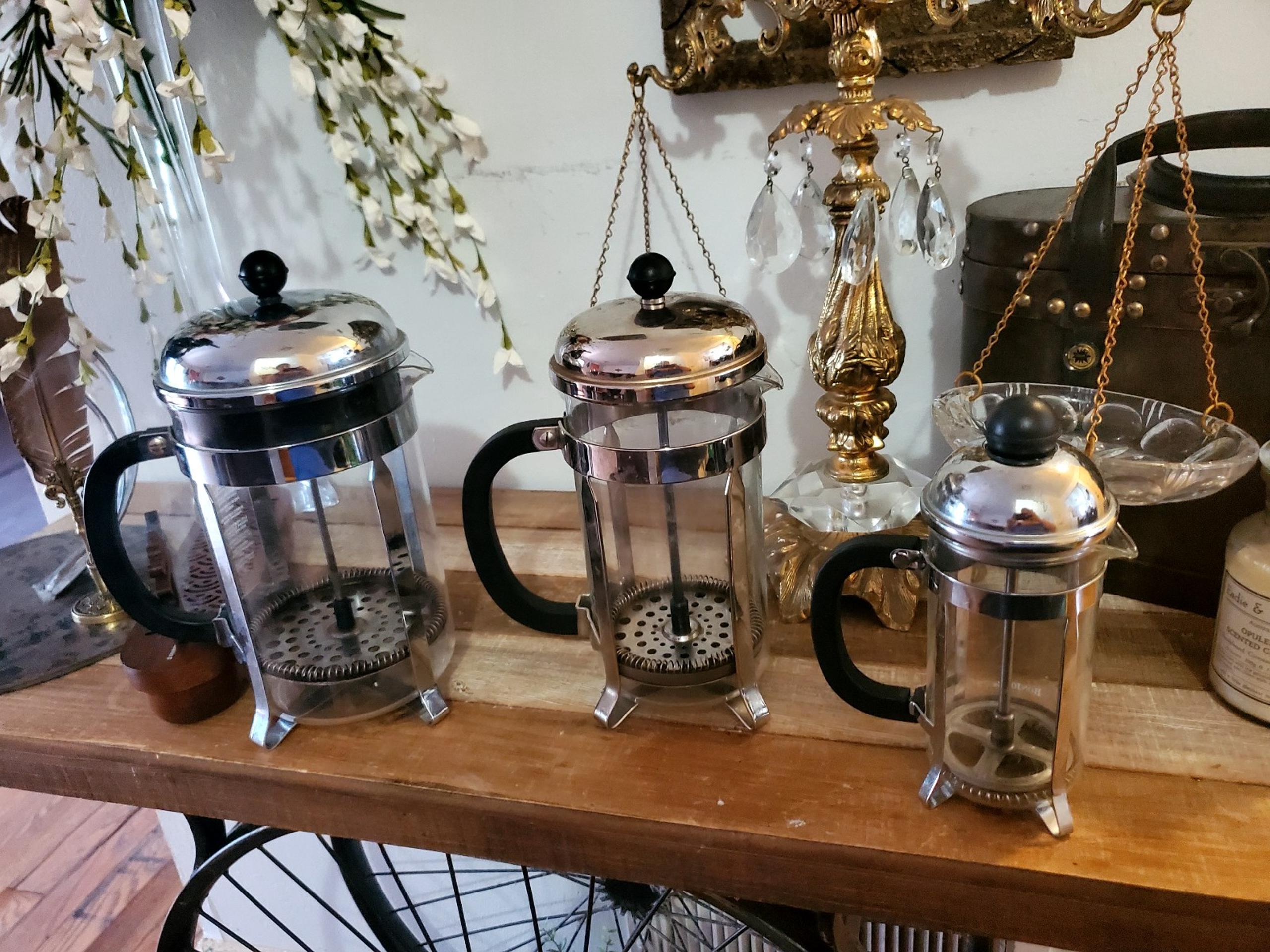 Bodum Caffettiera - French Press Cafetiere - Heat Resistant Borosilicate Glass