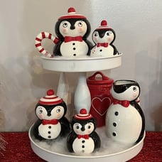 Johanna Parker Penguin Salt & Pepper Shaker Set