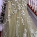 Stacees Formal Lace Floral Rhinestone Backless Embellished Gown Prom Dress