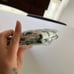 Vintage Springmaid Luxury No Iron Twin Flat Sheet Green Vien NEW
