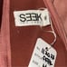 Seek the Label NWT Women’s M Dusty Rose Pink Ultra Suede V-Neck Slit Mini Dress