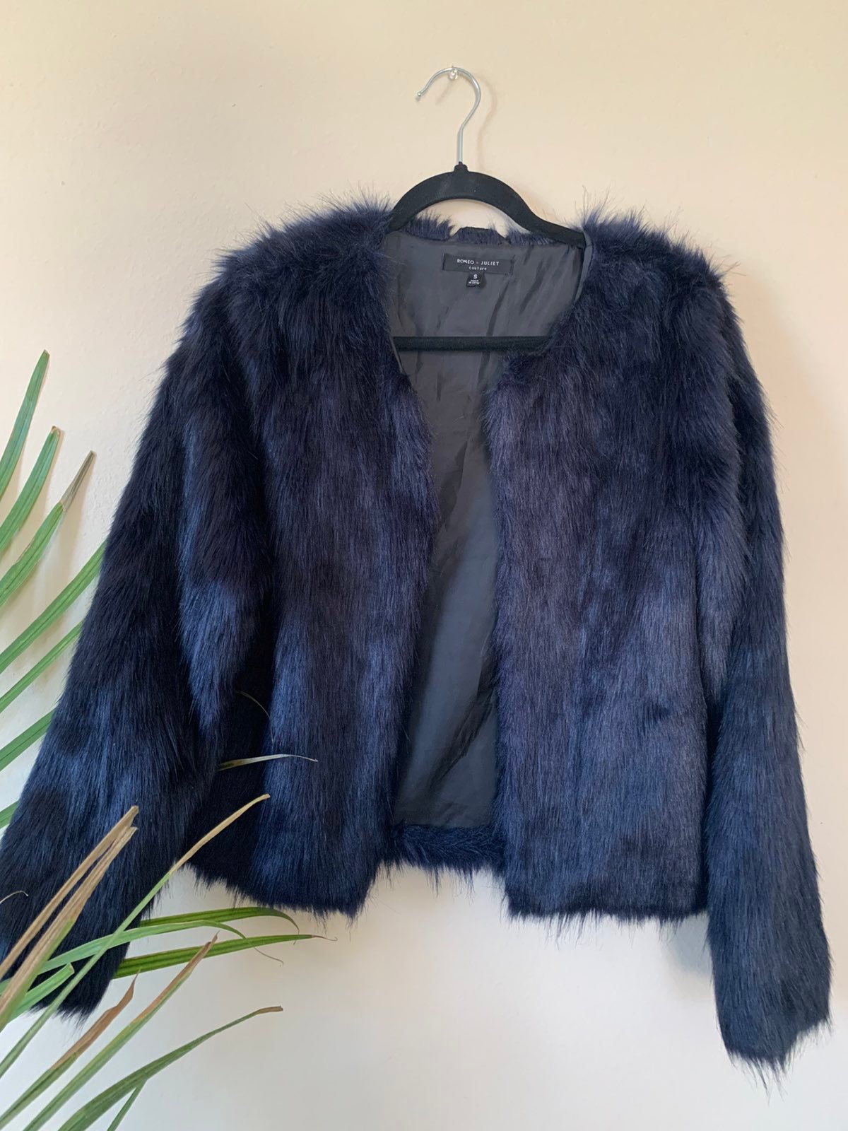 Faux fur coat