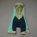 DeSoto Sport Femme Mobius Trisuit Womens Small Blue Silver Triathlon Training