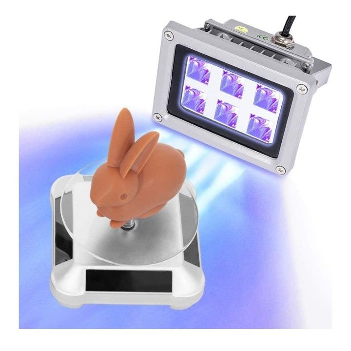 UV Curing Light with Rotating Display