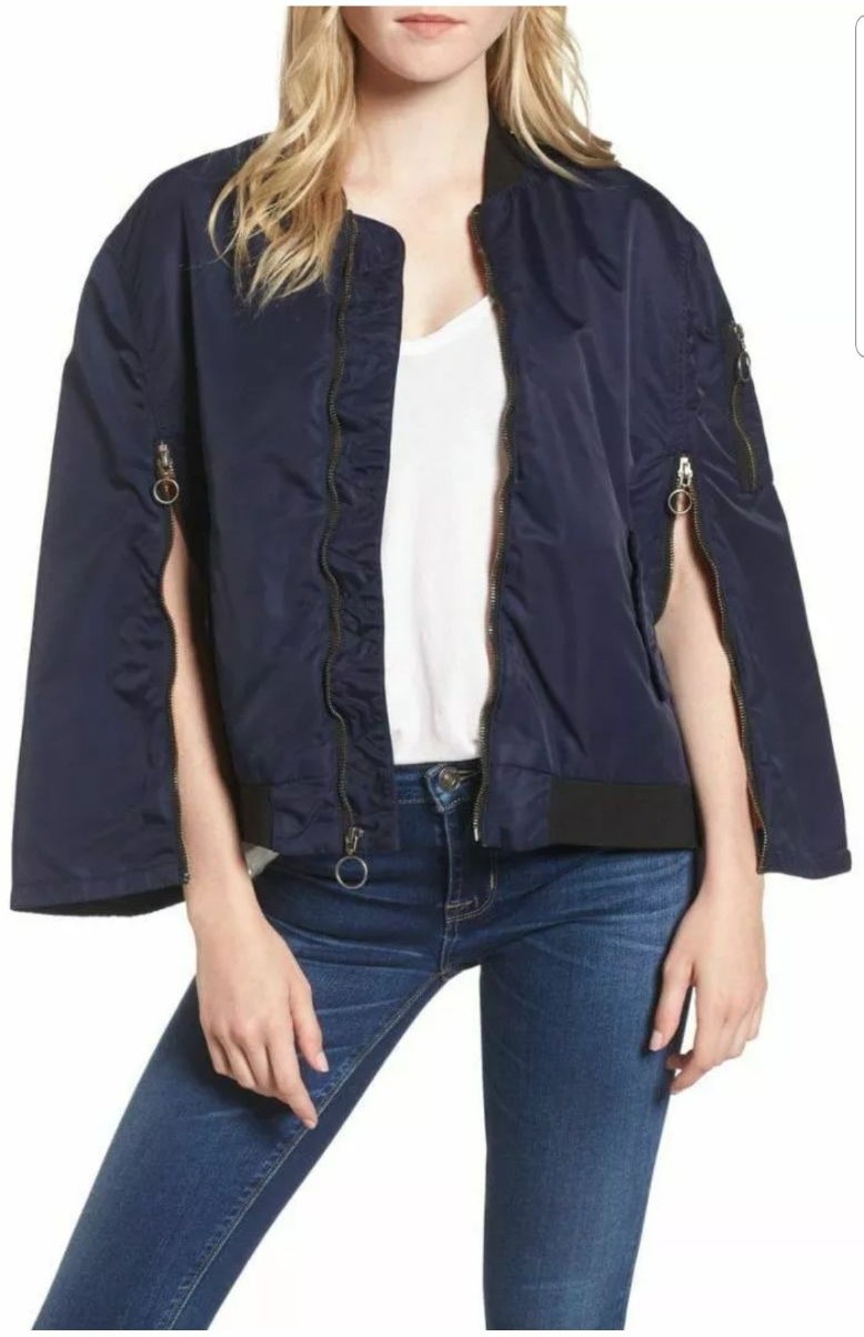 Hudson Cape Bomber Jacket Women's M