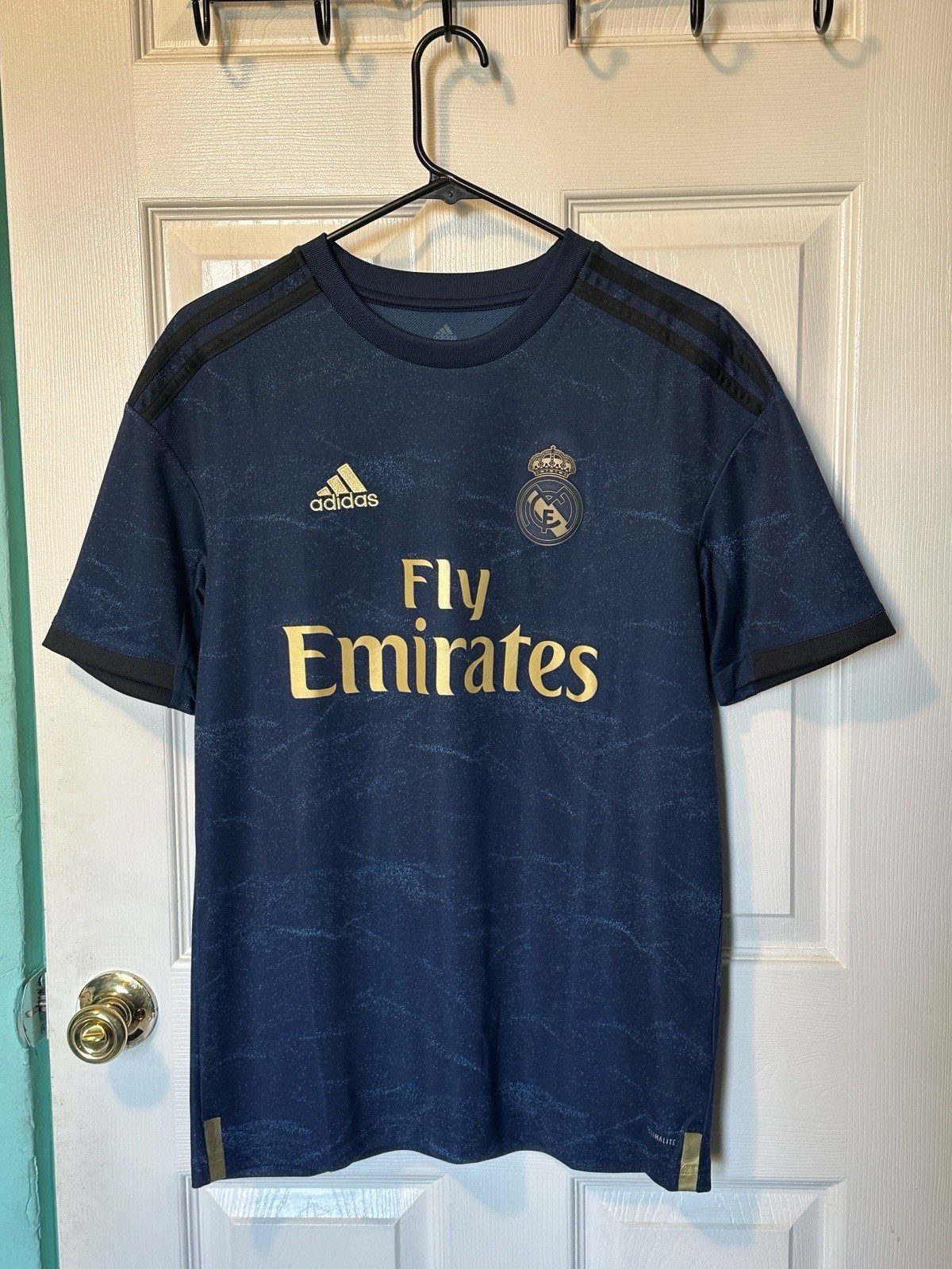 Adidas Real Madrid 2019/20 Away Football Jersey, Youth XL