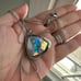 Touchstone Crystal aurora borealis necklace