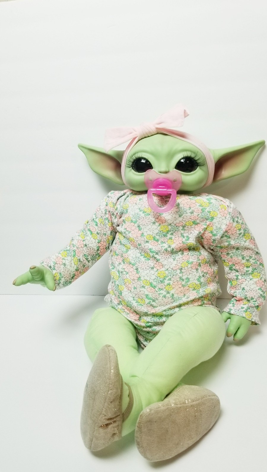 Baby yoda reborn doll grogu customized