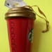 Disneyland Starbucks Red Mini Tumbler Holiday Christmas Ornament 2020 NWT
