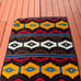 Vintage Southwestern Design Blanket Aztec Print Throw Reversible