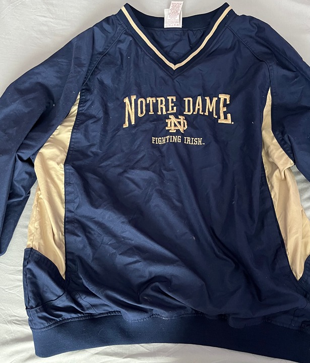 Notre Dame Polyester Sweatshirt