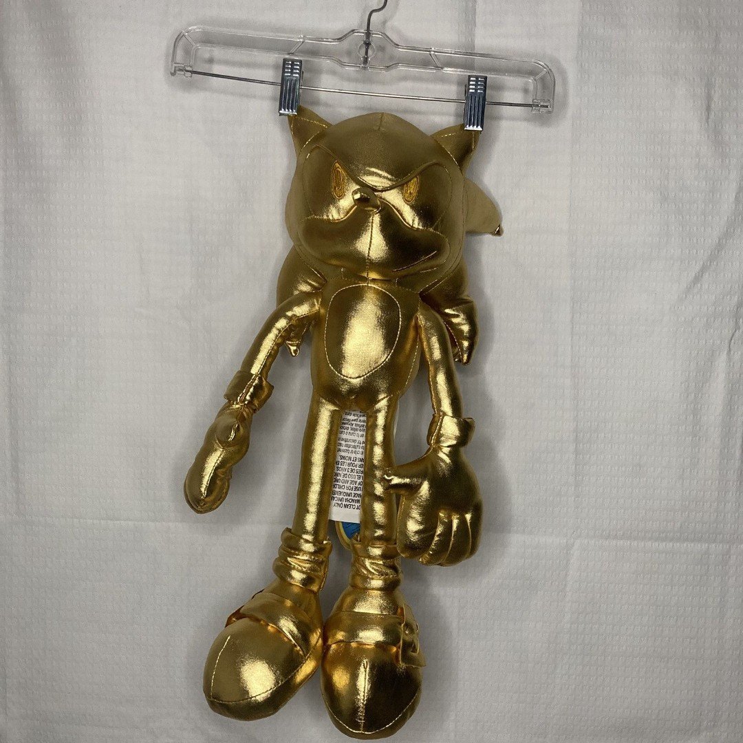 Sonic The Hedgehog GOLD SONIC Kids' Pillow Buddy