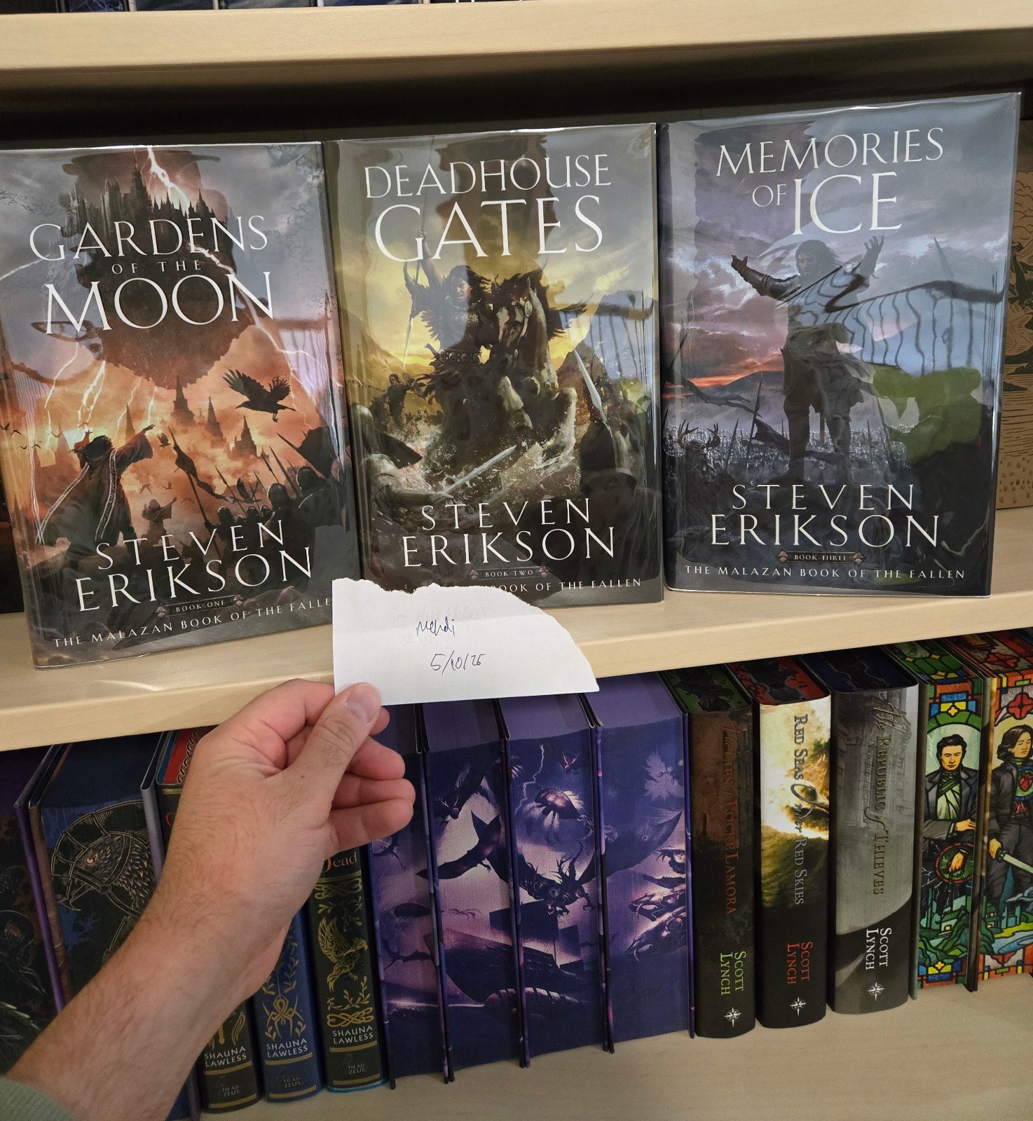 Broken Binding Malazan books 1-3