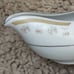 Signature Collection Coronet fine china gravy boat pink blue floral silver trim