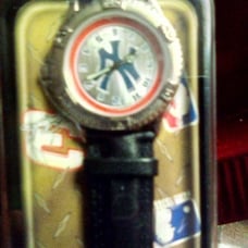 Collect Watch Genuine leather NY Yankee
