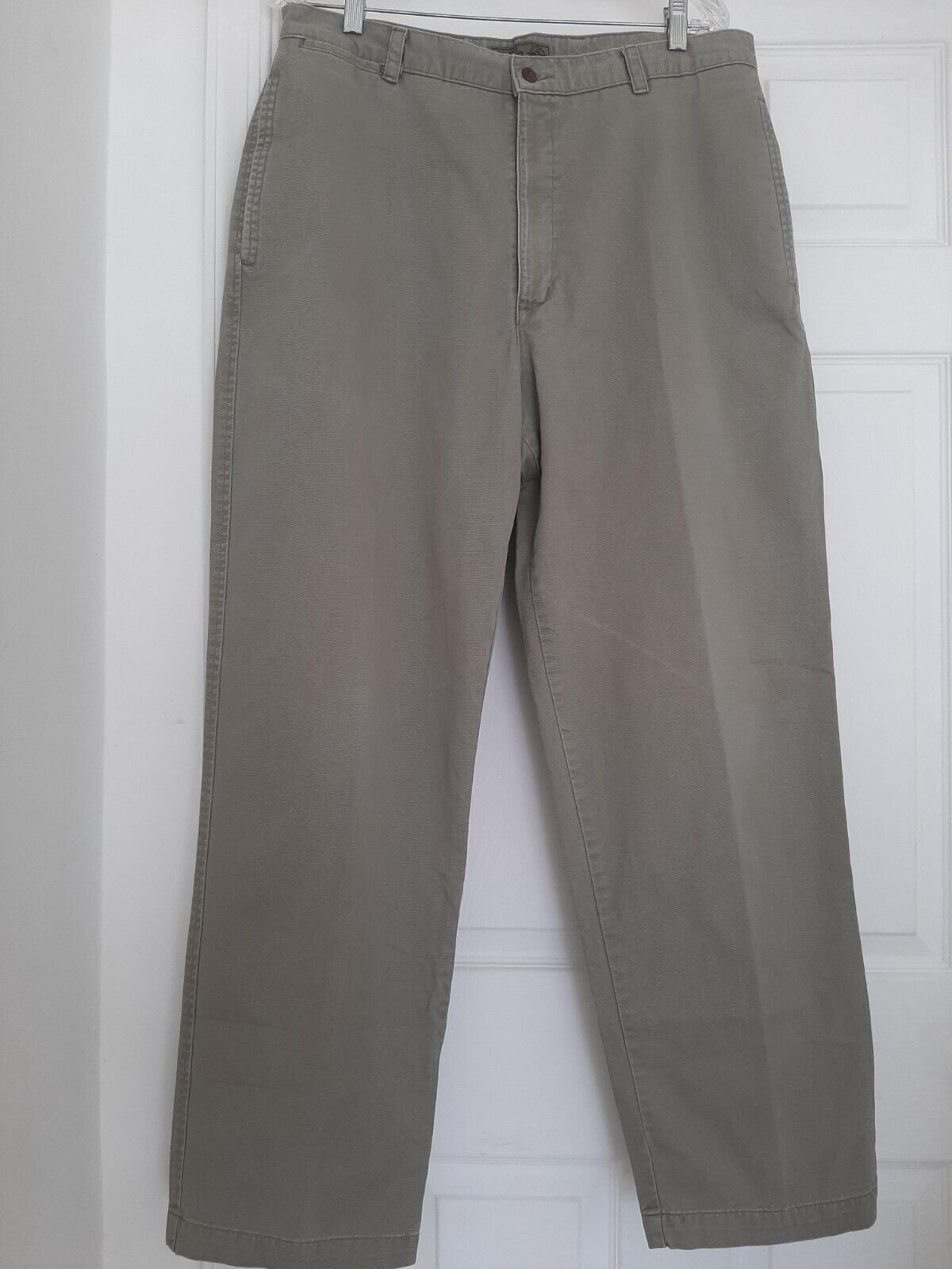 Docker's Men's Size W 36 x Actual 31 Khaki Chino Pants Trouser Cotton well worn
