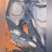 Nwot mens Japanese denim 38x32 multi zippered biker jeans distressd by hand rare