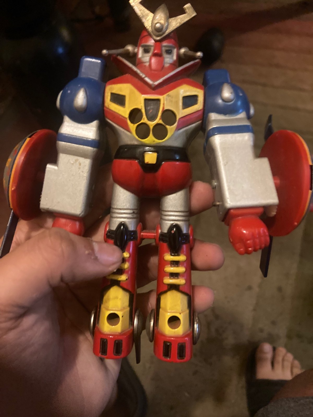 Japanese Retro 1980s Manga Robot