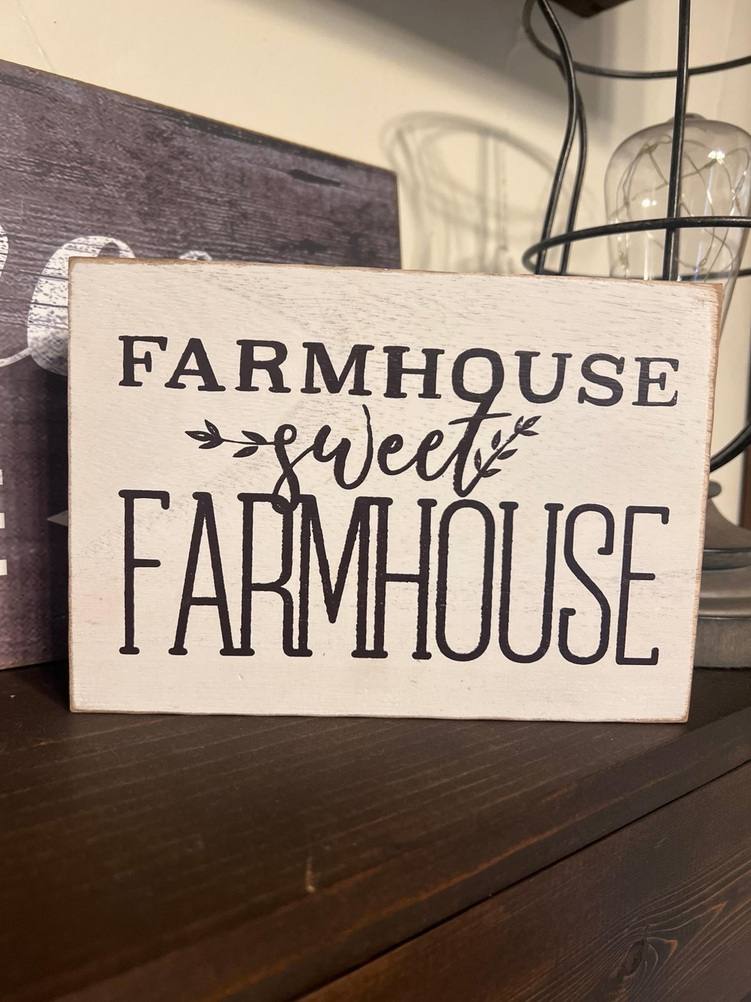 Farmhouse Sign