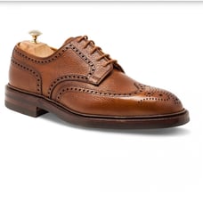 Crockett and Jones Pembroke Tan Scotch Grain