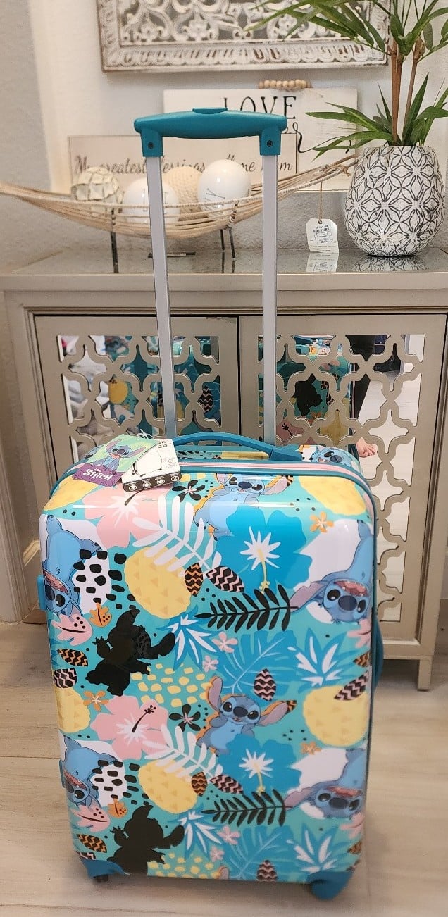 Stitch Disney BioWorld luggage 24 inch