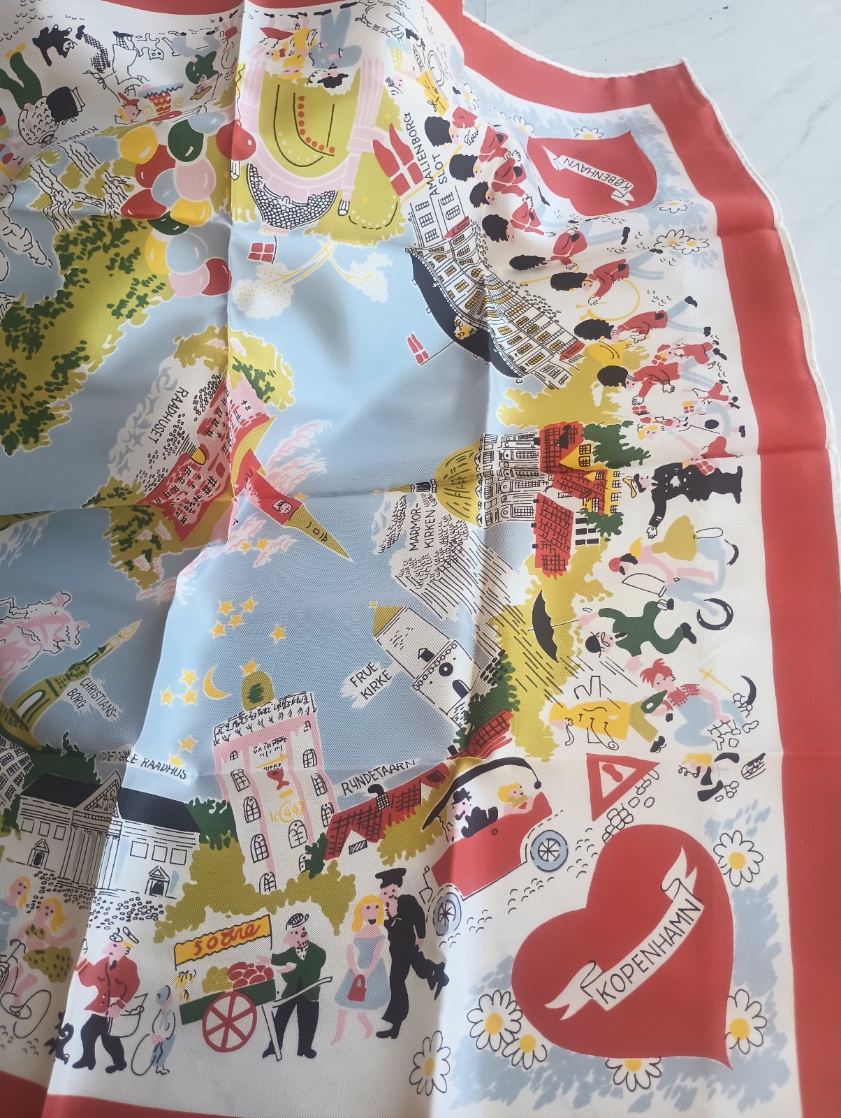 Mid century Copenhagen scarf