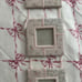 Vintage Simply Shabby Chic Pastel Pink Rose Picture Frame Wall Hanging Decor