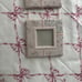 Vintage Simply Shabby Chic Pastel Pink Rose Picture Frame Wall Hanging Decor