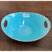 Blue Large Salad Serving Bowl Tommy Bahama Melamine New 16 x12 NWT