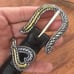 Brighton, heart leather belt size M