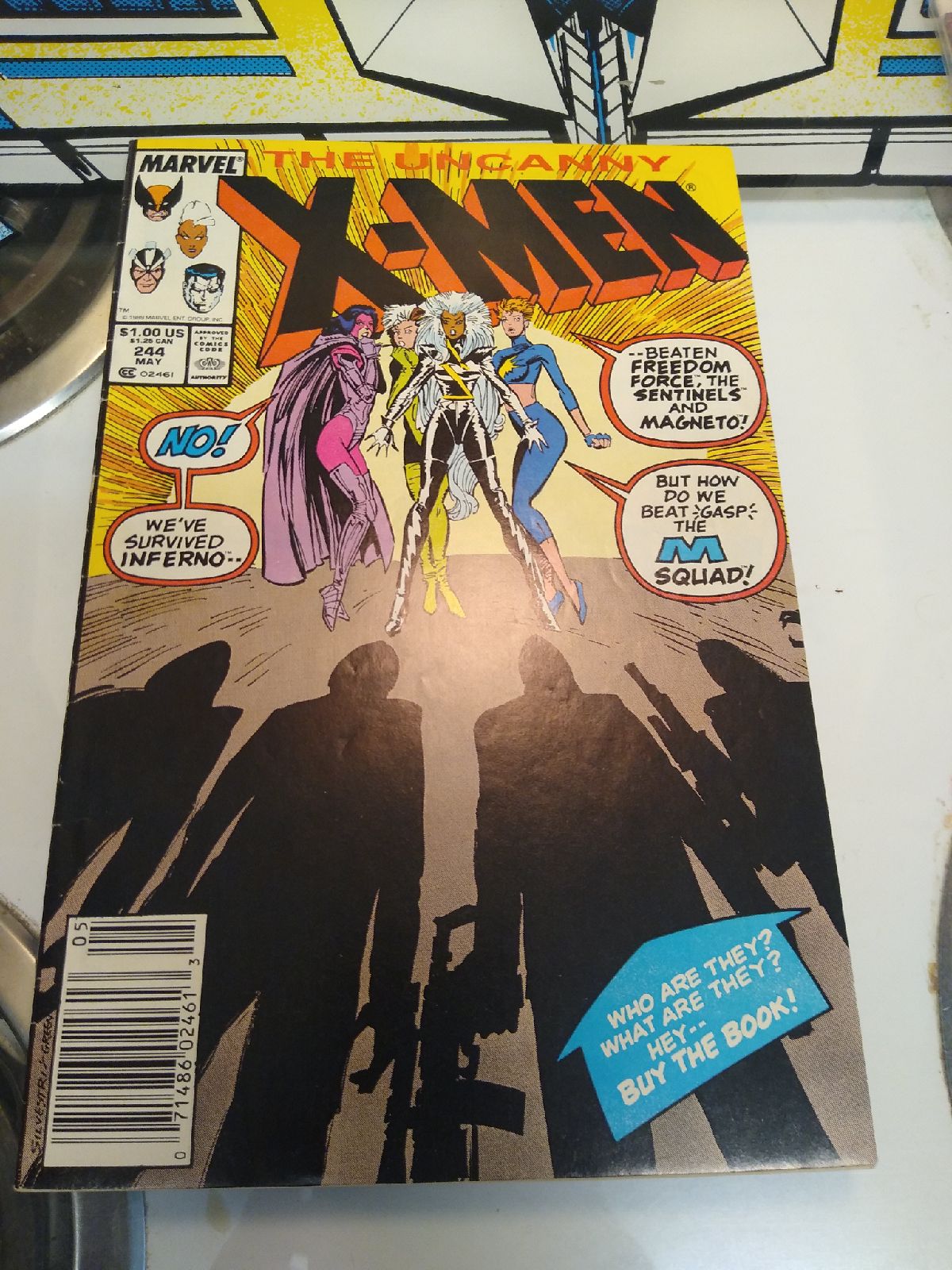Uncanny x-men #244 1rst jubilee
