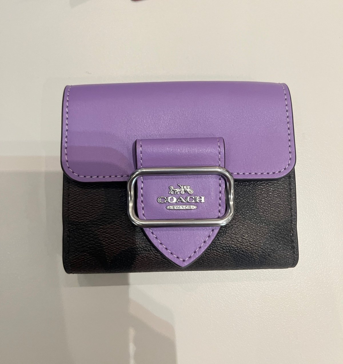 New Small Morgan Wallet In Signature Canvas