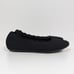 Skechers Air Cooled Memory Foam Black Stretch Woven Flats 6.5