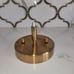 Raindrop Pendant Light Fixture Electroplated Gold/Brass Finish ~ New