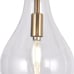 Raindrop Pendant Light Fixture Electroplated Gold/Brass Finish ~ New