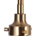 Raindrop Pendant Light Fixture Electroplated Gold/Brass Finish ~ New