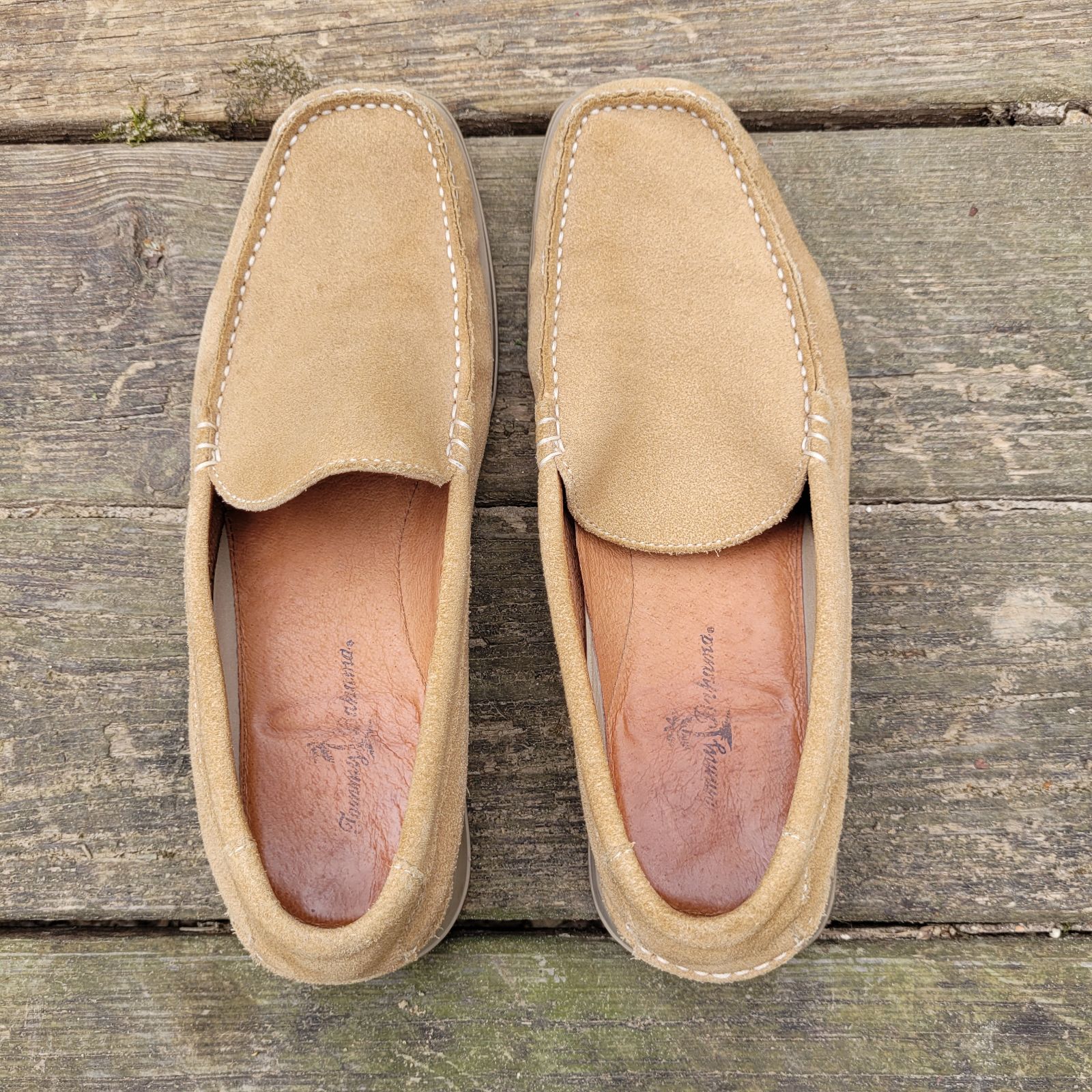 Tommy Bahama Suede Leather Loafer Size 9