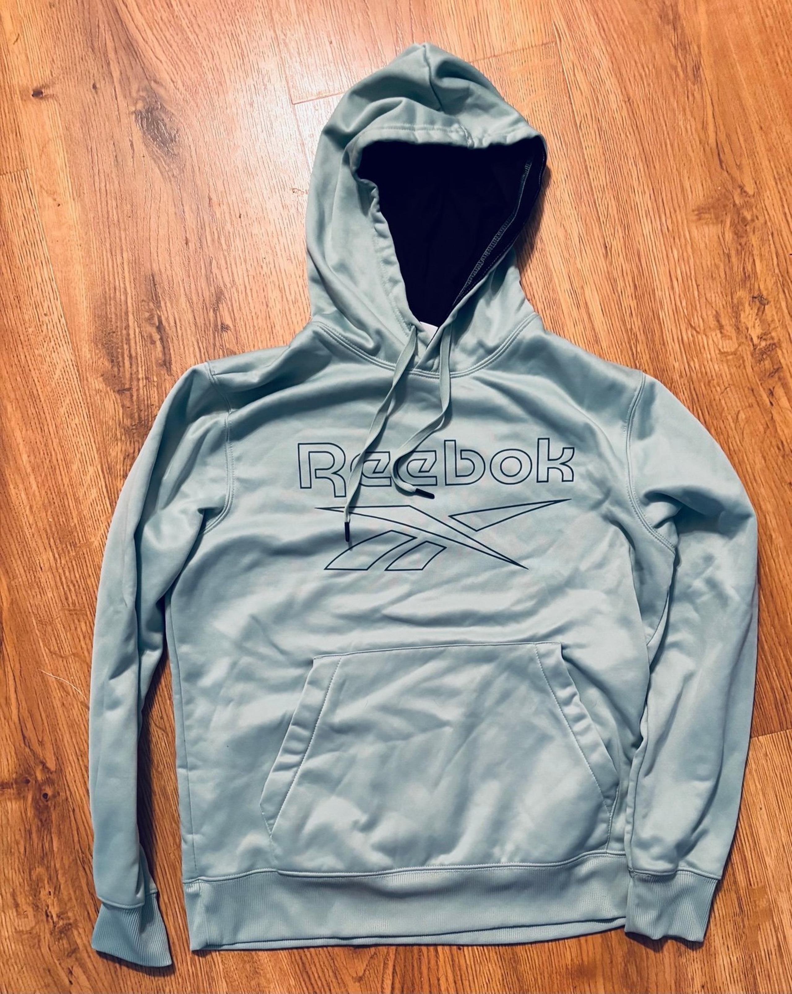 Reebok Hoodie Mint Green size M