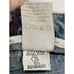 New Baby Phat Jeans Sz 7 Paint Splatter Pocket Crop Blue Gold Cat Button Capri