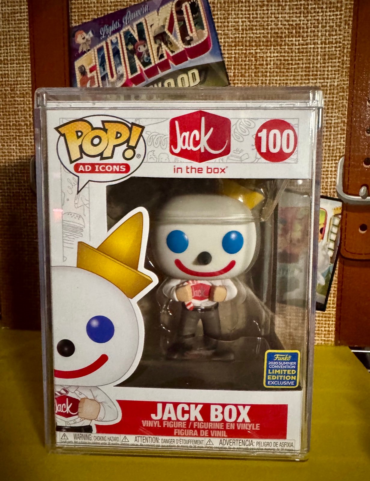 Vaulted 2020 Jack Box Summer Convention Exclusive Mint w/ Hard stack protector